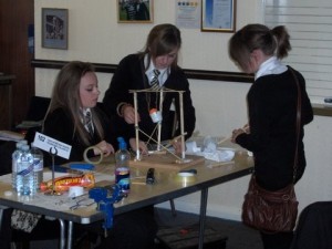 A team hard at work